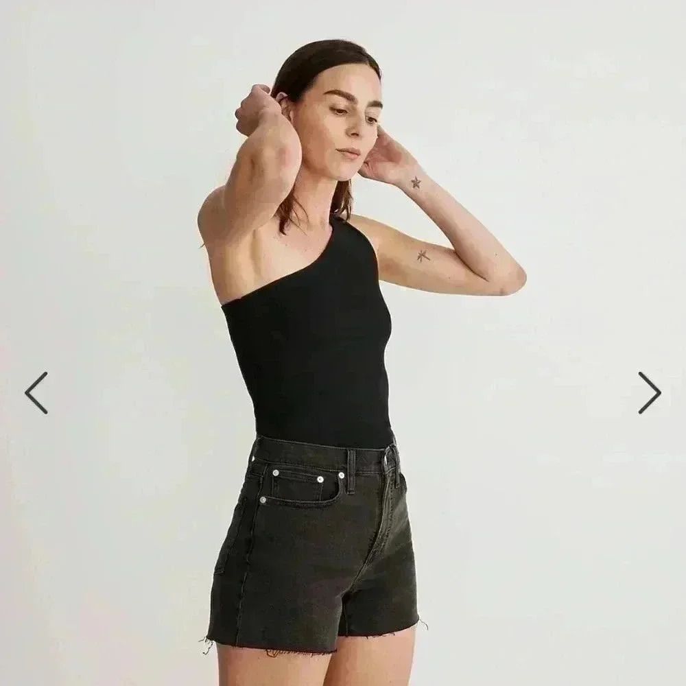Madewell high rise denim short Luna wash size 28 - Picture 3 of 7